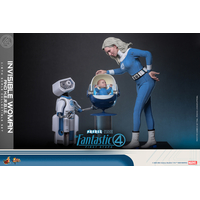 Marvel Fantastic Four Invisible Woman and H.E.R.B.I.E. échèlle 1:6  Hot toys  MMS824 9147002  - les quatres fantastiques la femme invisibles Fantastick 4 fantastic 4