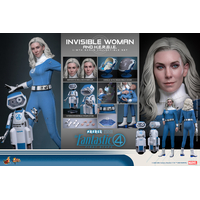 Marvel Fantastic Four Invisible Woman and H.E.R.B.I.E. échèlle 1:6  Hot toys  MMS824 9147002  - les quatres fantastiques la femme invisibles Fantastick 4 fantastic 4