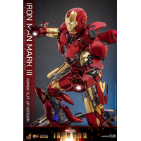 Marvel Iron Man Mark III (Version Armor Suit Up)  échelle 1:6 Hot Toys MMS825-D72 914708