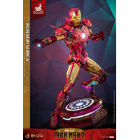 Marvel Iron Man Mark IV (Fractal Armor) DIECAST 1:6 Scale Figure Hot Toys MMS792D70 914200