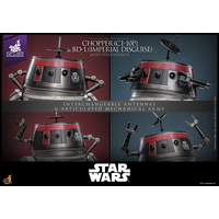 Star Wars Chopper (C1-10P) et BD-1 (Tenue Impériale) Figurines Échelle 1:6 Hot Toys TMS152 914287