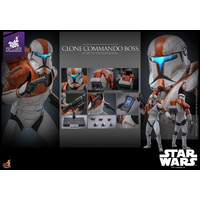 Star Wars: The Clone Wars Clone Commando Boss 1:6 Scale Figure Hot Toys TMS151 914285