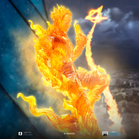 Marvel The Fantastic Four: First Steps - Human Torch 1:10 Scale Statue Iron Studios (MARCAS203325-10) 914554