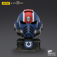 Warhammer 40K Ultramarines Lieutenant Titus MKX Helmet & Display 1:1 Scale Stand Prop Replica Joytoy JT01697 914721