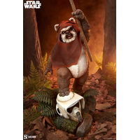 Star Wars Wicket (Return of the Jedi) Premium Format Figure Sideshow Collectibles 300919