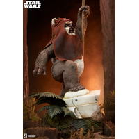 Star Wars Wicket (Return of the Jedi) Premium Format Figure Sideshow Collectibles 300919