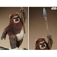 Star Wars Wicket (Return of the Jedi) Premium Format Figure Sideshow Collectibles 300919