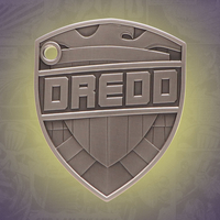 2000 AD - Judge Dredd Badge 2025 Silver Collectible by 101 Collectibles