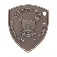 2000 AD - Judge Dredd Badge 2025 Silver Collectible by 101 Collectibles