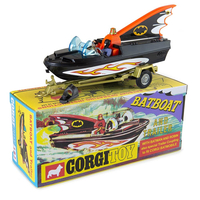 DC Bat Boat et Remorque Échelle 1:50 Diecast Corgi Toys Replica (107)
