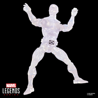 Marvel Legends Series Secret Wars Ice Man X-Men Retro 6-Inch Action Figure with Lenticular Shield Hasbro G0592