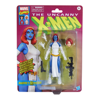 Marvel Legends Series Marvel's Mystique Retro Cardback X-Men 6-Inch Scale Action Figure Hasbro G0628