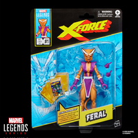 Marvel Legends Series X-Men X-Force Feral figurine 6 pouces Hasbro G0818