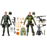 GI Joe Classified Series Ralph “Steeler” Pulaski & Short-Fuze 6-inch Action Figure Set Hasbro #181 G1230