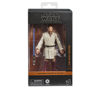 Star Wars The Black Series Obi-Wan Kenobi (Revenge of the Sith) 6-Inch Action Figure Hasbro #04 G1564