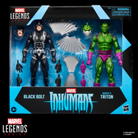 Marvel Legends Inhumans Black Bolt & Marvel’s Triton Ensemble de figurines 6 pouces Hasbro G1868