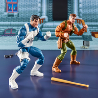 Marvel Legends Series Gamerverse Punisher and Nick Fury, Retro Video Game -Inspired Collectible 6-Inch Action Figures Hasbro G1871