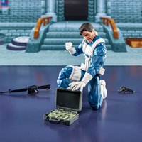 Marvel Legends Series Gamerverse Punisher and Nick Fury, Retro Video Game -Inspired Collectible 6-Inch Action Figures Hasbro G1871