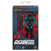 GI Joe Classified Series Cobra Night-Viper 6-inch scale action figure Hasbro #187 NEW YORK COMICCON G2273
