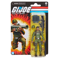 GI Joe Classified Series Retro Cardback Rafael “Zap” Melendez 6-inch Action Figure Hasbro G2292