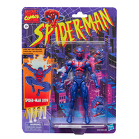 Marvel Legends Series Spider-Man 2099 Retro Cardback Comics Collectible 6-Inch Scale Action Figure Hasbro G2351