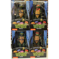 Teenage Mutant Ninja Turtles TMNT 1990 Movie - Set of 1:4 Action Figures (Michelangelo, Donatello, Raphael, Leonardo) NECA