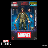 Marvel Legends Series BAF Executioner Wolverine (WWII Logan) X-Men Comics 6-Inch Action Figure Hasbro G0820