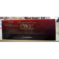 Chevrolet Corvette Collection 50e Anniversaire Convertible Rouge Diecast Échelle 1:18 AutoArt