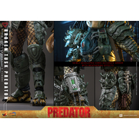 Alien VS Predator - Prédateur avec Armure Endommagée Figurine Échelle 1:6 Hot Toys CMS029 914875