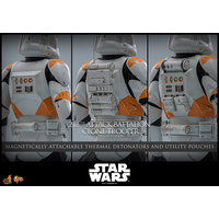 Star Wars: La Revanche des Sith 212th Attack Battalion Clone Trooper (Version de Luxe) Figurine Échelle 1:6 Hot Toys MMS852 9151012