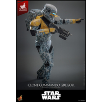 Star Wars: The Clone Wars Clone Commando Gregor 1:6 Scale Figure Hot Toys TMS155 914539