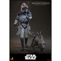 Star Wars: The Clone Wars Sergeant Hound 1:6 Scale Figure Hot Toys TMS167 914785