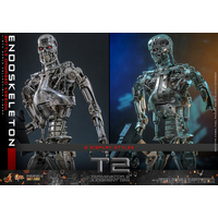 Terminator 2: Judgment Day Endoskeleton (Battle Damaged Version) Diecast 1:6 Scale Figure Hot Toys MMS840D77 914879