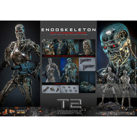 Terminator 2: Judgment Day Endoskeleton (Battle Damaged Version) Diecast 1:6 Scale Figure Hot Toys MMS840D77 914879