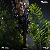 Star Wars: Épisode VI Le Retour du Jedi Chewbacca et Tokkat Statue Échelle 1:10 Iron Studios LUCSWR130325-10 914916