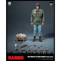Rambo: First Blood - John Rambo (Veste de combat) Figurine Échelle 1:6 Threezero 3Z05530W0 914880