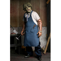 Texas Chainsaw Massacre - Leatherface with Old Lady Mask 8-inch Clothed Action Figure in Window Box Packaging NECA 41597