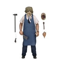 Texas Chainsaw Massacre - Leatherface with Old Lady Mask 8-inch Clothed Action Figure in Window Box Packaging NECA 41597