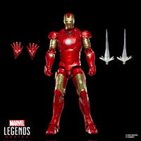 Marvel Legends Series Iron Man Mark III Iron Man Le Film Figurine 6 pouces Hasbro G2055
