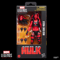 Marvel Legends Series Red She-Hulk Hulk Comics Collectible Figurine 6 pouces Hasbro G2082