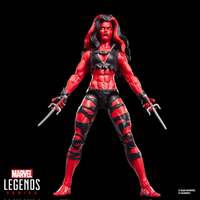 Marvel Legends Series Red She-Hulk Hulk Comics Collectible Figurine 6 pouces Hasbro G2082