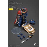 Warhammer 40K Ultramarines Victrix Honour Guard with Storm Shield And Power Sword Action Figure Joytoy JT01345