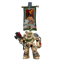 Warhammer 40K Dark Angels Deathwing Ancient with Company Banner action figure Joytoy JT9176