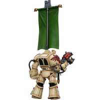 Warhammer 40K Dark Angels Deathwing Ancient with Company Banner action figure Joytoy JT9176