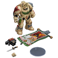 Warhammer 40K Dark Angels Deathwing Ancient with Company Banner action figure Joytoy JT9176
