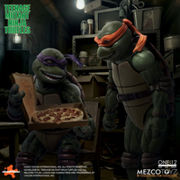 One:12 Collective Teenage Mutant Ninja Turtles (1990) Boxed Set Mezco Toyz 75517