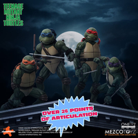 One:12 Collective Teenage Mutant Ninja Turtles (1990) Coffret de Figurines Mezco Toyz 75517