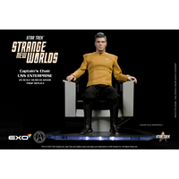 Star Trek: Strange New Worlds USS Enterprise Command Chair 1:6 Scale Prop Replica EXO-6 (EXO-02-128) 915121