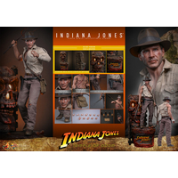 Indiana Jones and the Temple of Doom - Indiana Jones (Deluxe Version) 1:6 Scale Figure Hot Toys MMS861 9152092