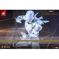 Marvel Iron Man Mark IV (Armure Fractale Sub-Zero) Diecast Figurine Échelle 1:6 Hot Toys MMS830D76 914572